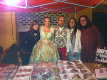 Cargos de la Falla Oeste en la Feria Medieval de Dénia