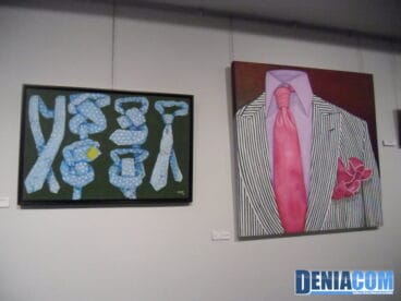 Exposición Nudos de Ana Watt en Dénia