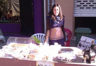 La Falla Oeste en la Feria Medieval de Dénia