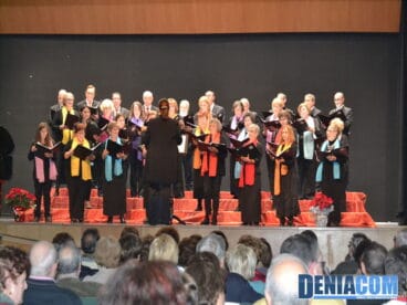 Orfeón de Dénia en el Concierto de Navidad