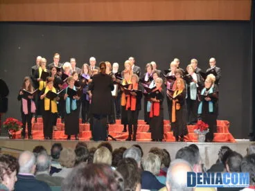 Orfeón de Dénia en el Concierto de Navidad