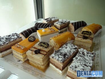 Pasteles individuales en Panadería Fersan Dénia