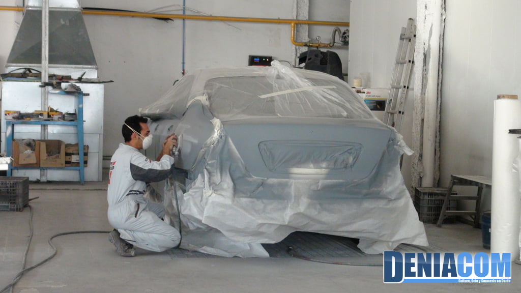Reparaciones de plancha de coche en Dénia – Talleres Salvá