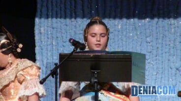 35 Presentación Falla Campaments – Discurso de Claudia