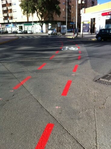 Carriles bici en Dénia
