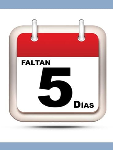 Cuenta atrás 5 Días0