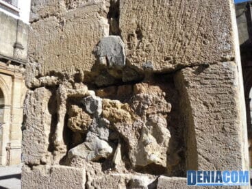 Detalle de la sillería del convento de San Antonio