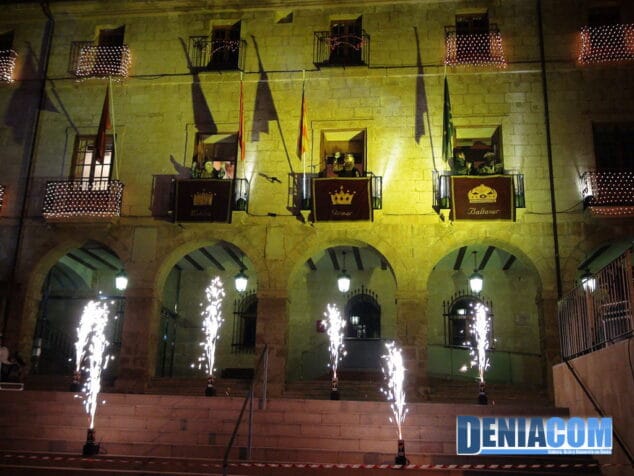 Discurso desde el Ayuntamiento de Dénia