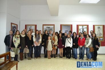 Inauguración de la exposición El Naixement de les Nostres Comissions en Dénia Cargos 2013