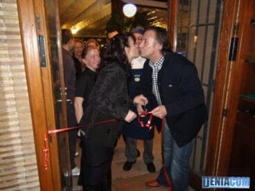 Inaugurando el nuevo Restaurante Nº11