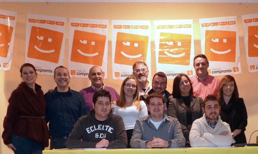 Nueva ejecutiva comarcal del BLOC-Compromís Nueva ejecutiva comarcal del BLOC Compromís