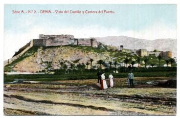 Postales de Dénia en el Pergamino 2013 de la Falla Darrere del Castell