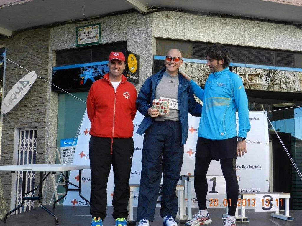 Premiado en el sorteo de la II Carrera Solidaria de Cruz Roja Dénia