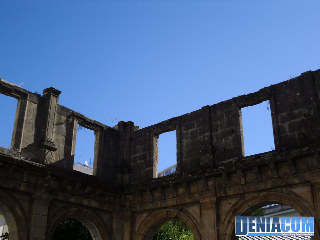 Restos del antiguo convento de San Antonio de Dénia