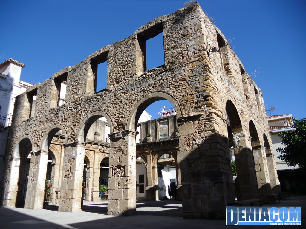 Restos del convento de San Antonio de Dénia