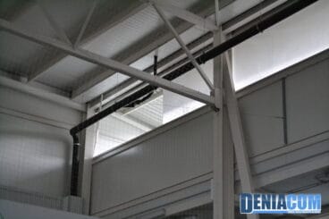 Temporal de viento en Dénia – Pabellon de Joan Fuster 01