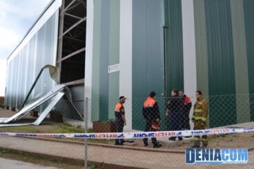 Temporal de viento en Dénia – Pabellon de Joan Fuster 08