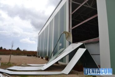 Temporal de viento en Dénia – Pabellon de Joan Fuster 13
