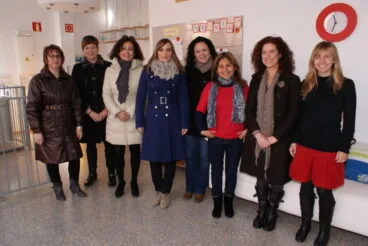 Visita de diputadas socialistas a LUDAI en Dénia