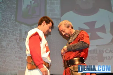 01 Presentación de capitanes Mig Any Dénia 2013 – Primer Tró Templaris – Francisco Perles
