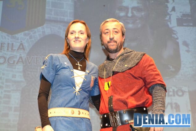 06 Presentación de capitanes Mig Any Dénia 2013 Primer Tró Almogàvers Marta Pastor