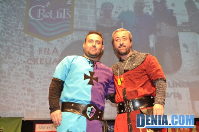 07 Presentación de capitanes Mig Any Dénia 2013 Primer Tró Creuats Francisco Molina