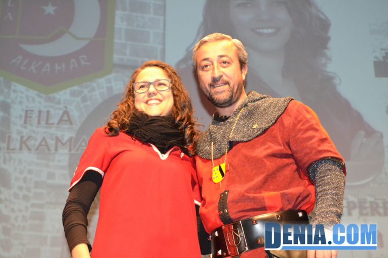 10 Presentación de capitanes Mig Any Dénia 2013 - Primer Tró Alkamar - Cristina Ygarza