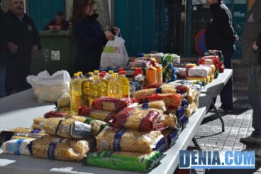 13 Paellas solidarias en el mig any de la Festa Major de Dénia – comida recogida