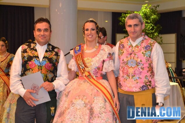 14 Sopar de Gala Fallas Dénia 2013 Recompensas y fallero Ejemplar