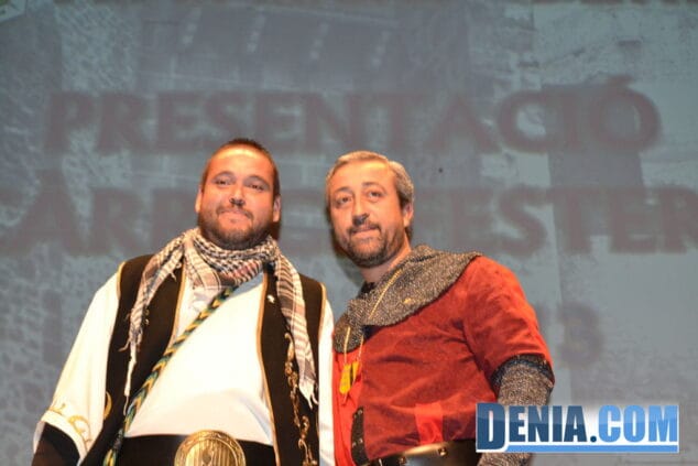 15 Presentación de capitanes Mig Any Dénia 2013 Primer Tró Abencerrajes Juan Sapena