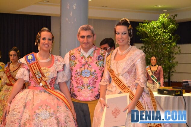 15 Sopar de Gala Fallas Dénia 2013 Recompensas y fallero Ejemplar