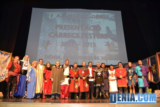 16 Presentación de capitanes Mig Any Dénia 2013