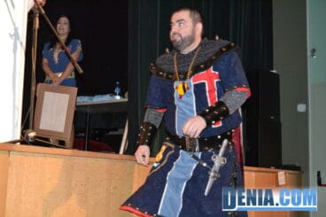 18 Presentación de capitanes Mig Any Dénia 2013 – Capitán Cristiano – José Vicnte Ivars