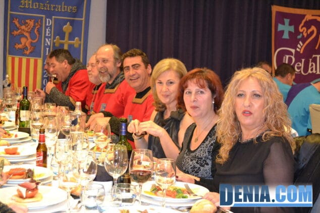 19 Cena de gala Mig Any de Moros y Cristianos Dénia