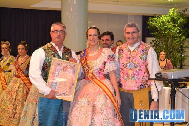 20 Sopar de Gala Fallas Dénia 2013 Recompensas y fallero Ejemplar