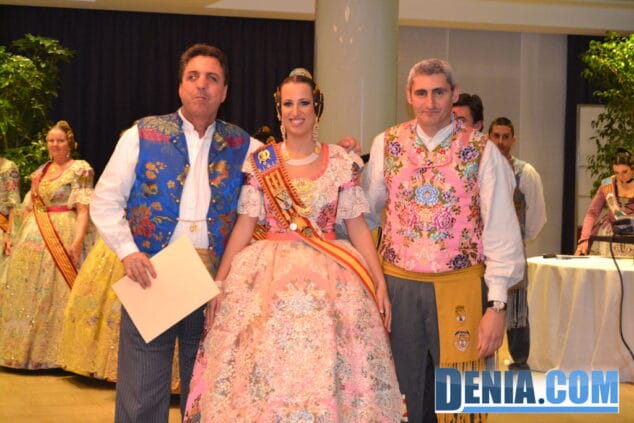 23 Sopar de Gala Fallas Dénia 2013 Recompensas y fallero Ejemplar