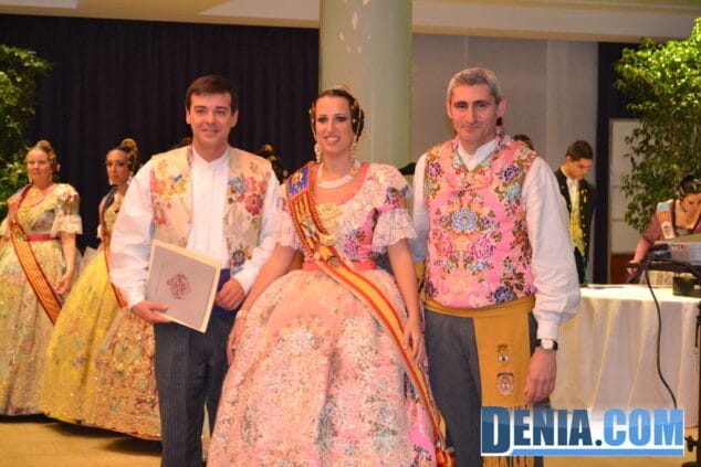 24 Sopar de Gala Fallas Dénia 2013 Recompensas y fallero Ejemplar