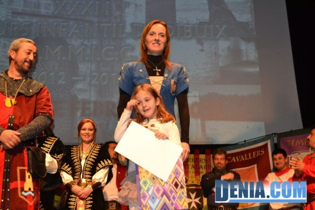 29 Presentación de capitanes Mig Any Dénia 2013 Premios especiales del concurso de dibujo