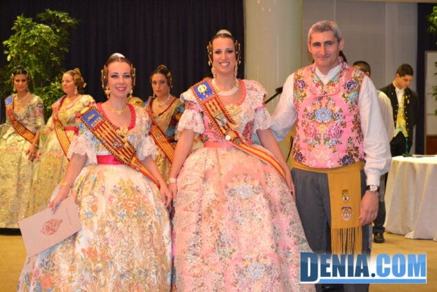 29 Sopar de Gala Fallas Dénia 2013 Recompensas y fallero Ejemplar