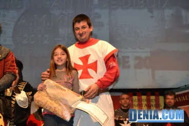 30 Presentación de capitanes Mig Any Dénia 2013 – Premios especiales del concurso de dibujo