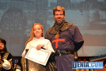 31 Presentación de capitanes Mig Any Dénia 2013 – Premios especiales del concurso de dibujo