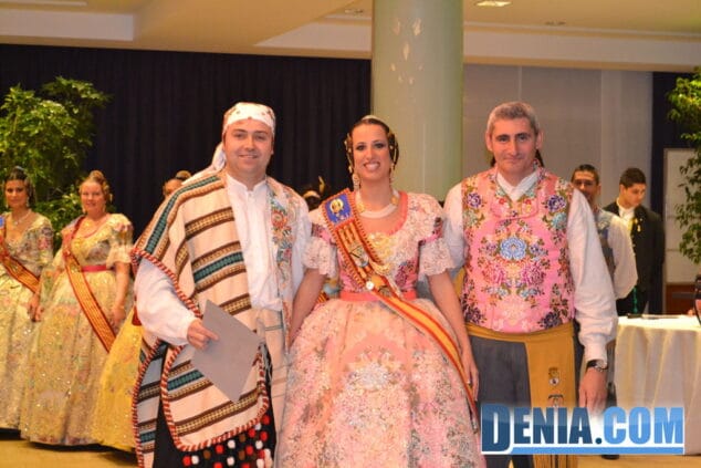 31 Sopar de Gala Fallas Dénia 2013 Recompensas y fallero Ejemplar