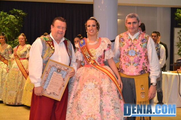 32 Sopar de Gala Fallas Dénia 2013 Recompensas y fallero Ejemplar