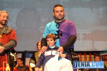 34 Presentación de capitanes Mig Any Dénia 2013 – Premios especiales del concurso de dibujo