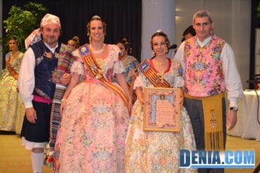 34 Sopar de Gala Fallas Dénia 2013 – Recompensas y fallero Ejemplar