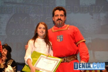 36 Presentación de capitanes Mig Any Dénia 2013 – Premios especiales del concurso de dibujo