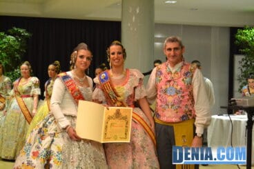 38 Sopar de Gala Fallas Dénia 2013 – Recompensas y fallero Ejemplar