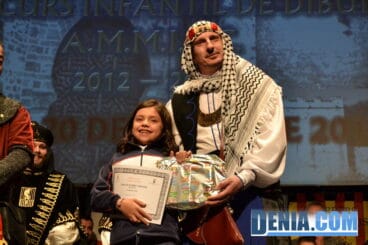 40 Presentación de capitanes Mig Any Dénia 2013 – Premios especiales del concurso de dibujo