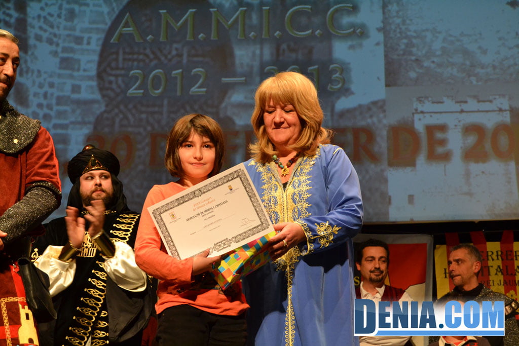 41 Presentación de capitanes Mig Any Dénia 2013 – Premios especiales del concurso de dibujo