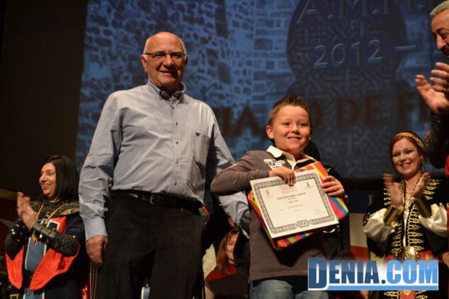 44 Presentación de capitanes Mig Any Dénia 2013 Premios especiales del concurso de dibujo
